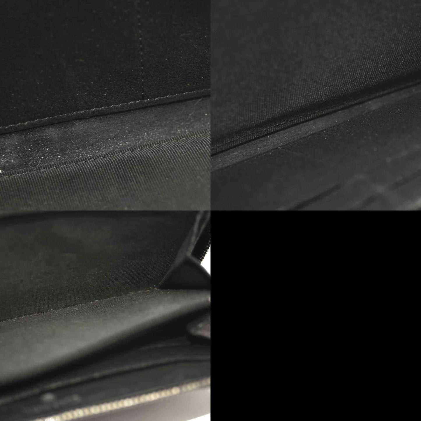 CHANEL Chanel Matelasse Long Wallet Black