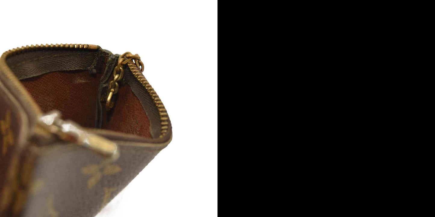 Louis Vuitton  Monogram Key Pouch 882ET