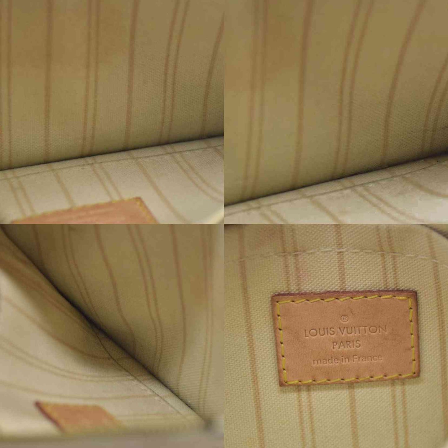 AUCTION $2030 Louis Vuitton Damier Azur Neverfull PM Pochette