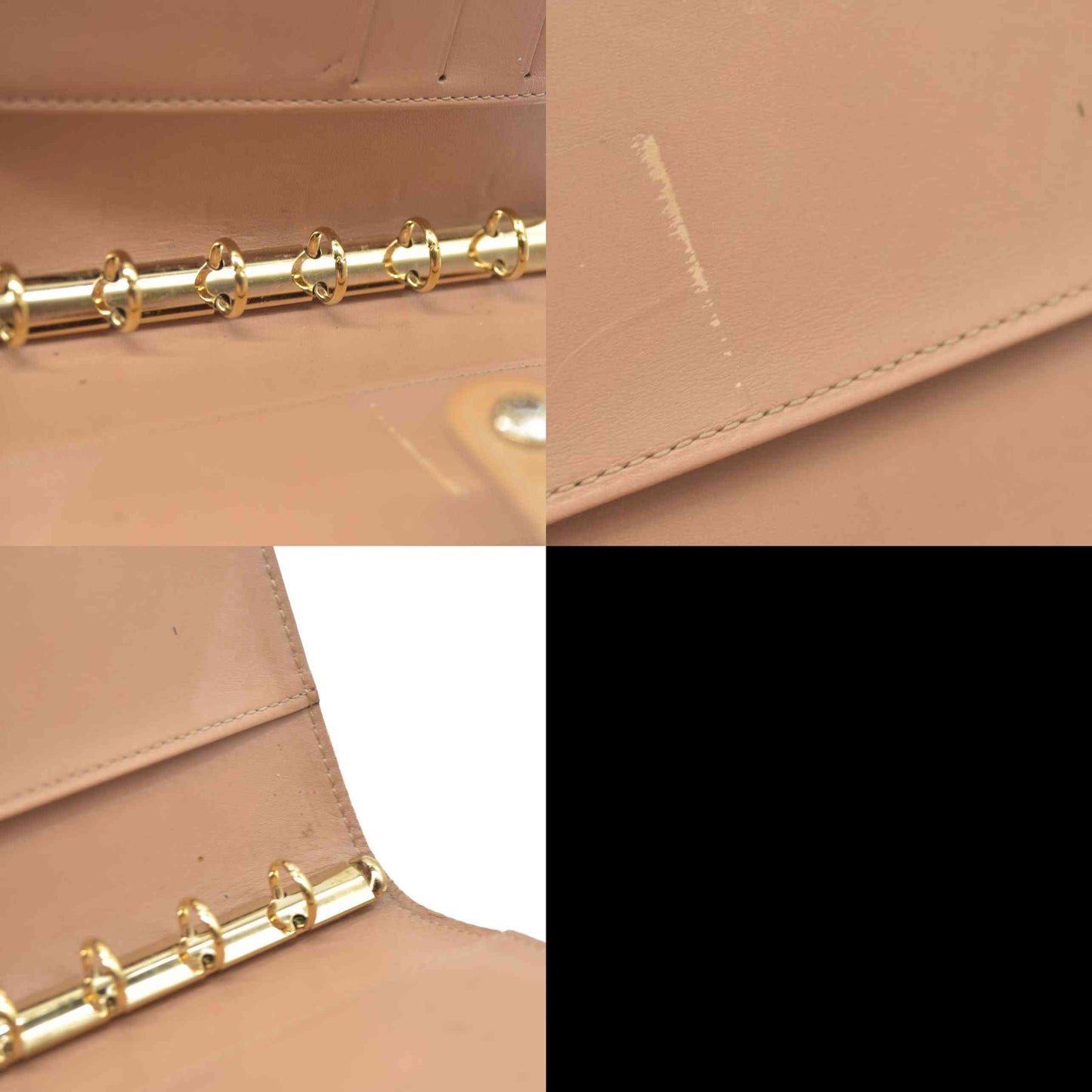 $465  Louis Vuitton Monogram Vernis Agenda PM Notebook Cover CA1005