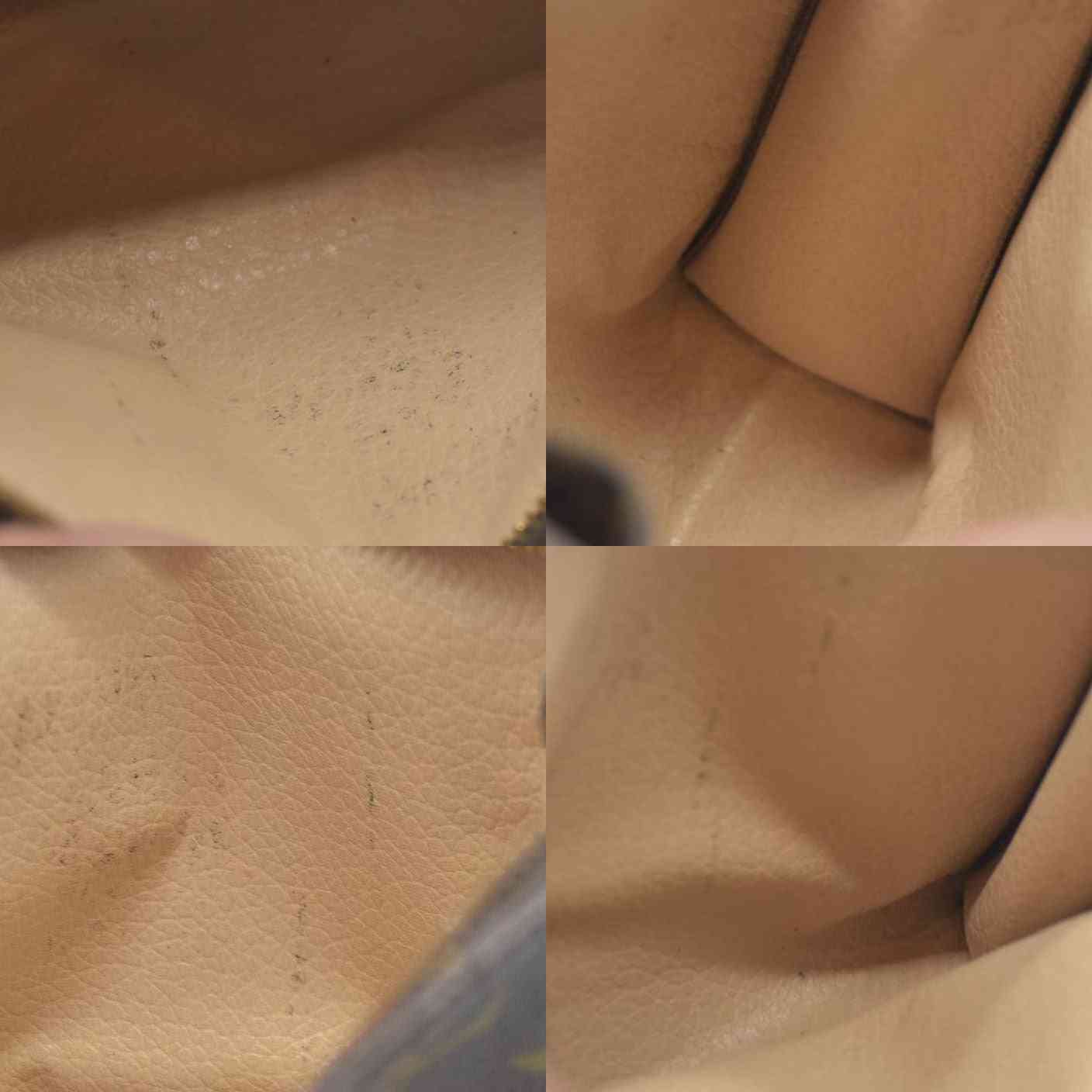 AUCTION $490 Louis Vuitton Monogram Poche Toilette 15 Cosmetics Pouch Purse Brown TH8904