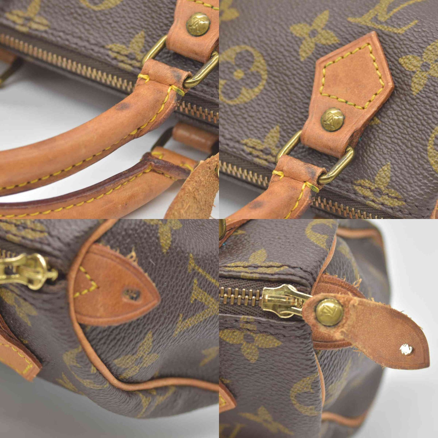 $1800 1992 Louis Vuitton Monogram Mini Speedy Hand Bag TH0942 CONSIGNMENT