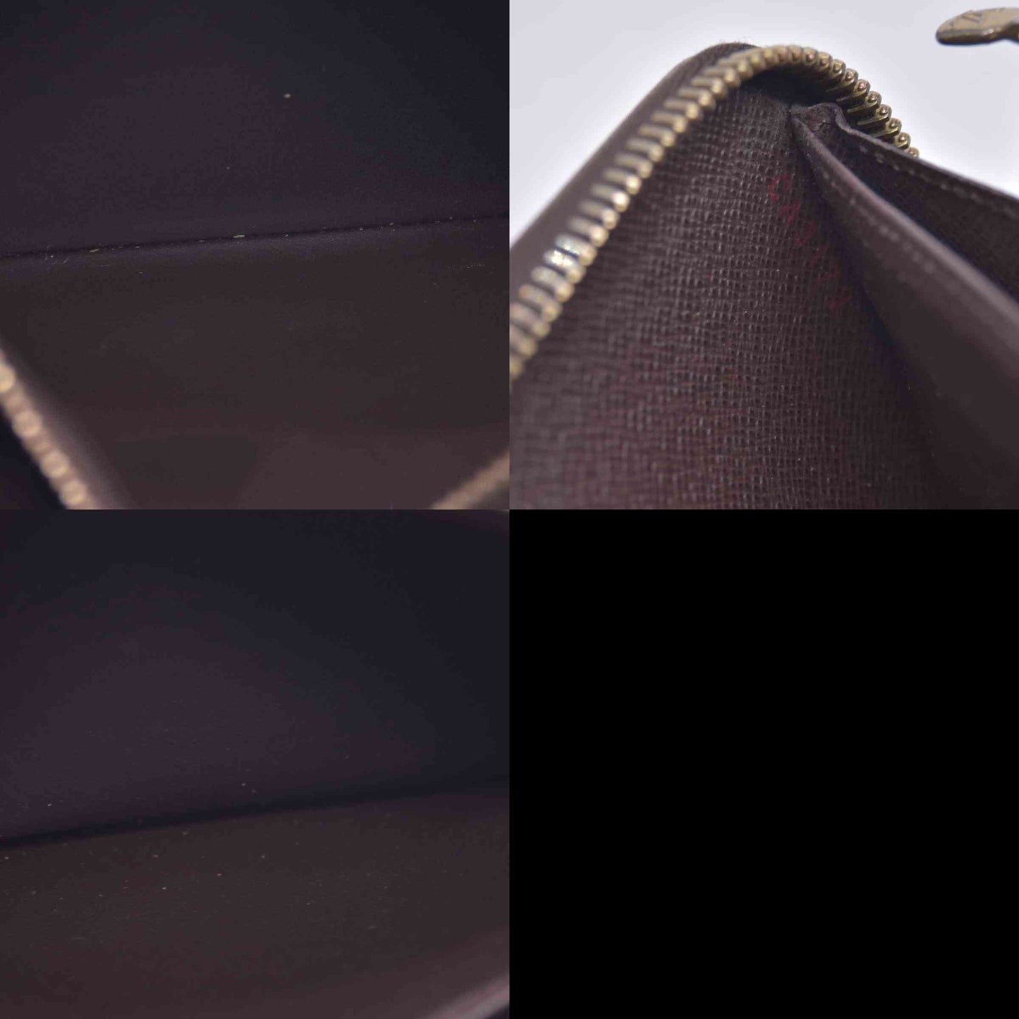 $965 2012 Louis Vuitton Damier Ebene Zippy Wallet CA3172 CONSIGNMENT