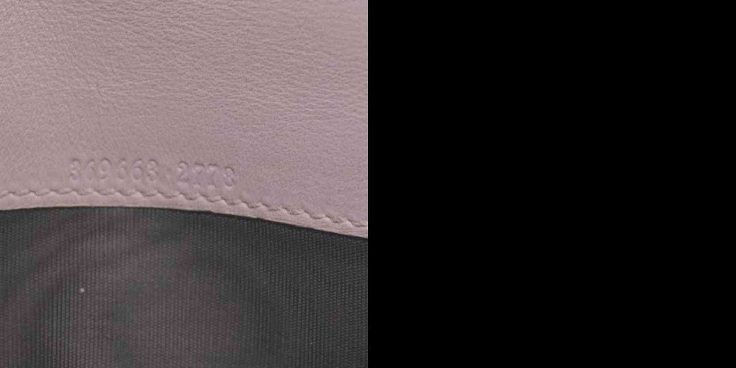 $680 GUCCI GG Interlocking Long Wallet Light Pink CONSIGNMENT