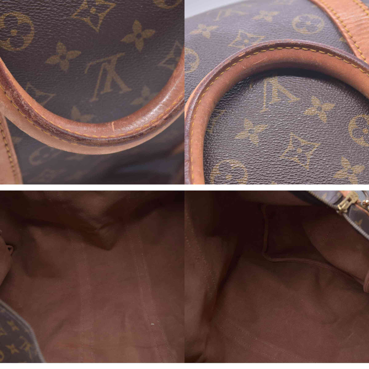$2200 LOUIS VUITTON Monogram Keepall Bandouliere 55 Duffel Bag SD954 CONSIGNMENT 10021419