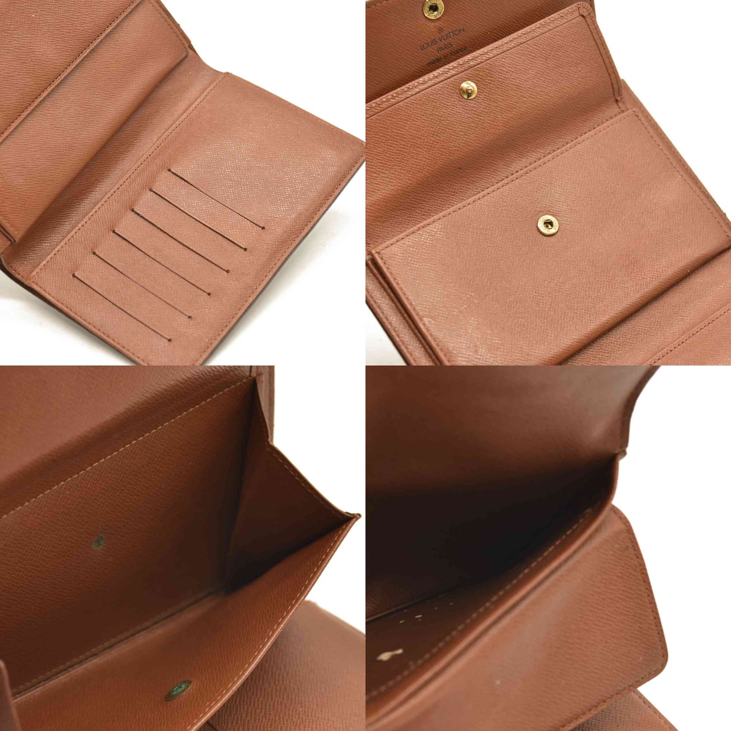 Louis Vuitton  Monogram Porte Tresor Etui Papiers Wallet SP0966