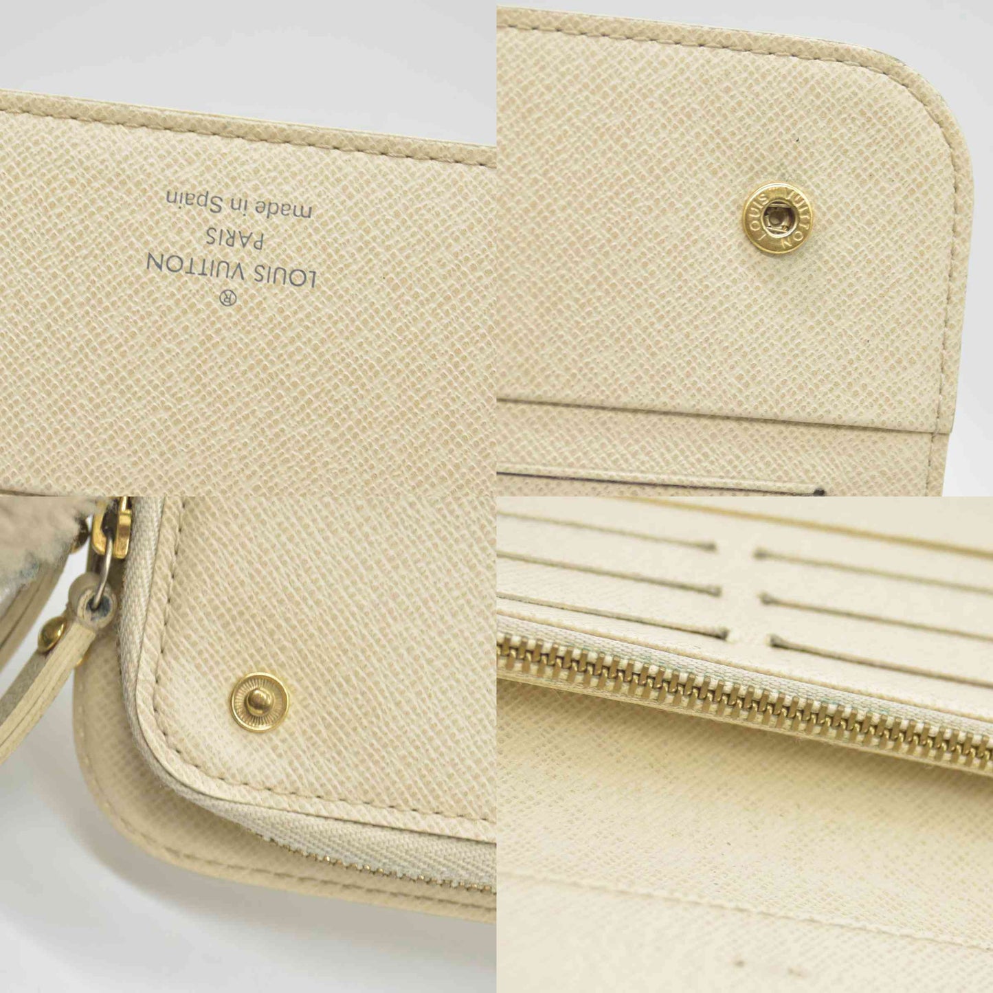$745 Louis Vuitton Damier Azur Insolite Wallet CONSIGNMENT