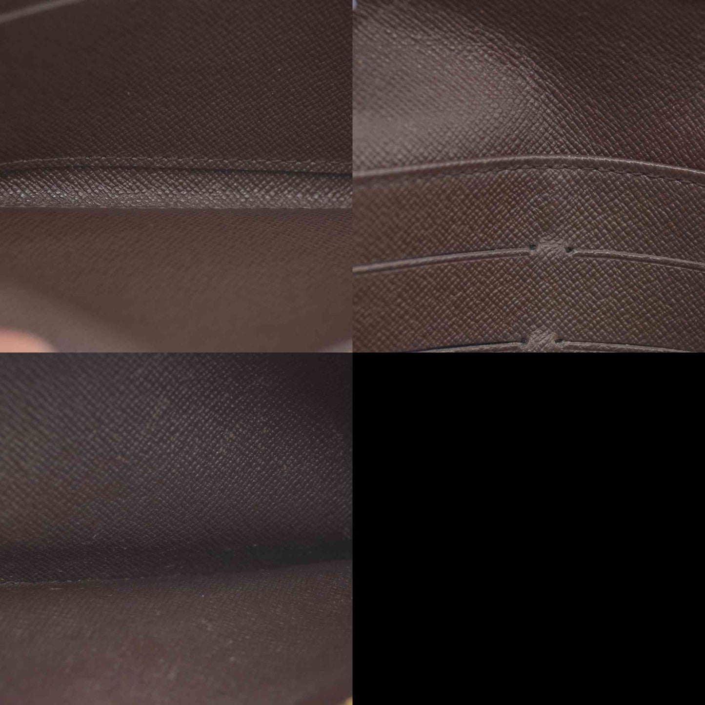 $775 2005 Louis Vuitton Damier Ebene Sarah Wallet CA0075 CONSIGNMENT