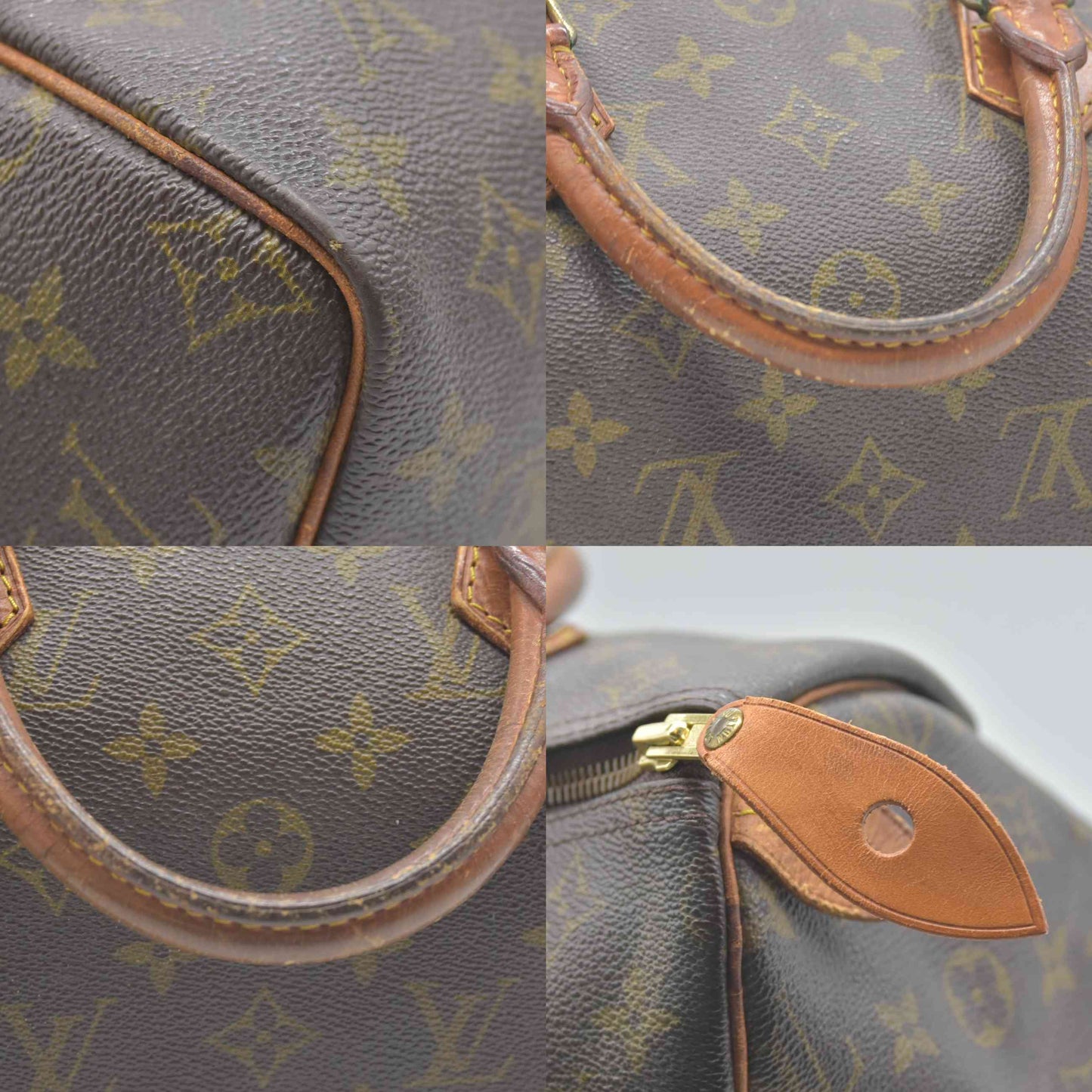 $1550 1988 Louis Vuitton Monogram Speedy 30 VI883