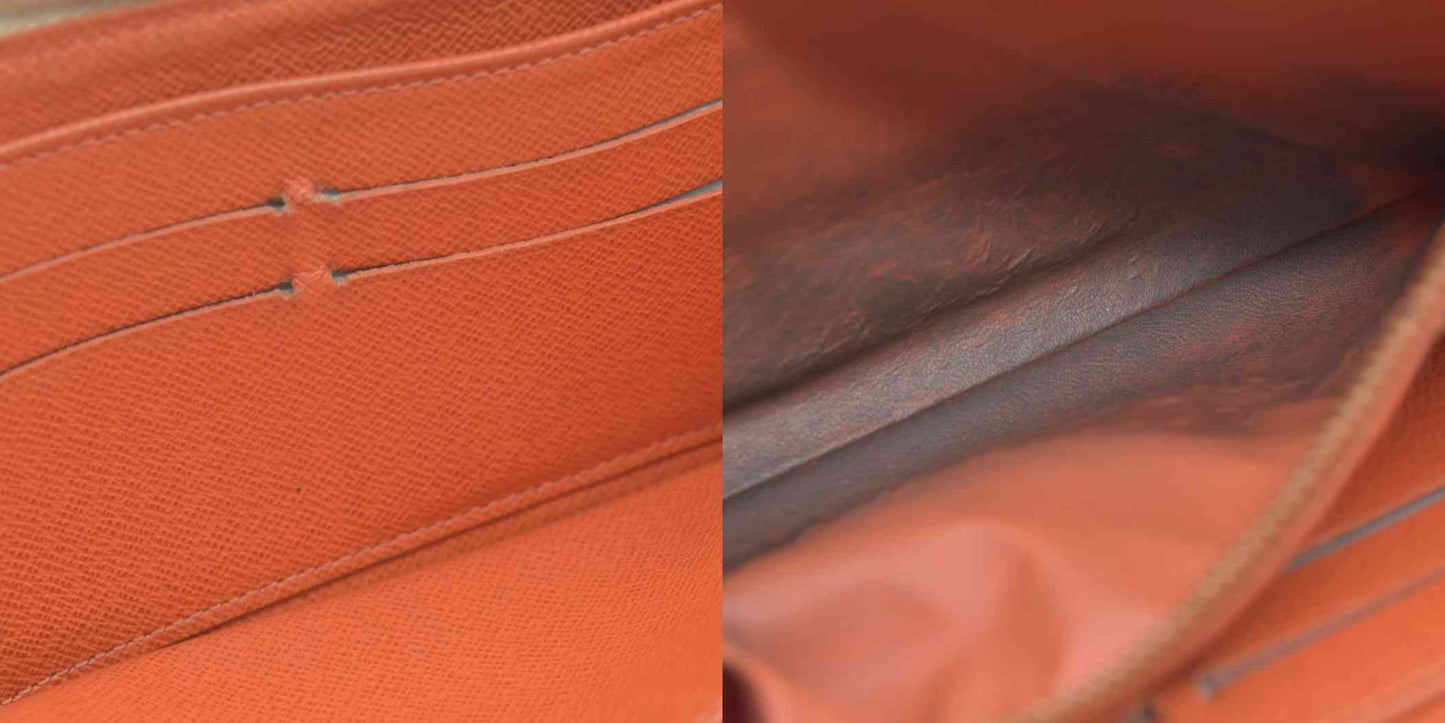 $1050 LOUIS VUITTON Monogram Multicolor Zippy Around Long Wallet CA0151