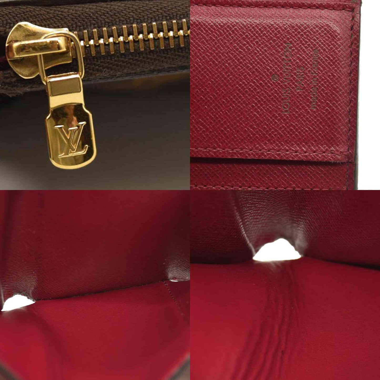 Louis Vuitton  Monogram Zoe Wallet Fuchsia MI2189