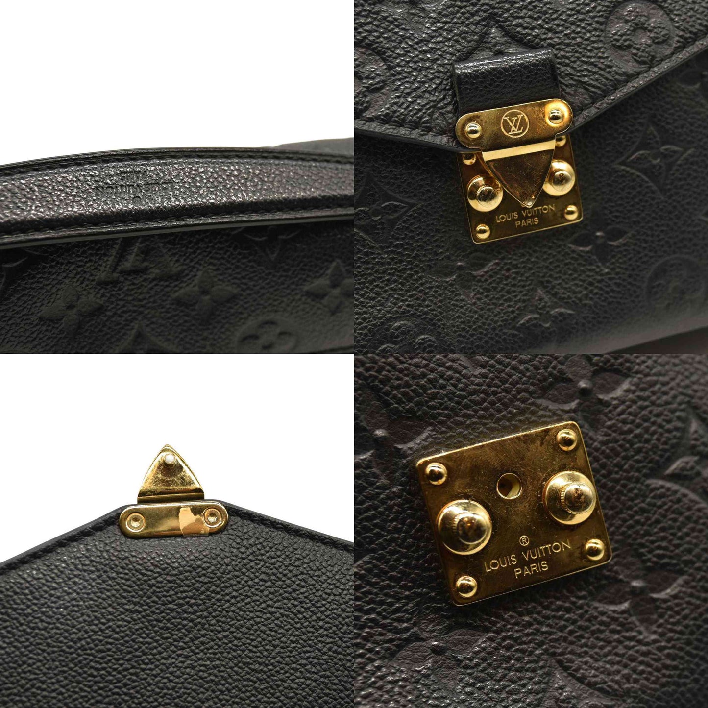 Louis Vuitton  Empreinte Pochette Metis Black AR3188