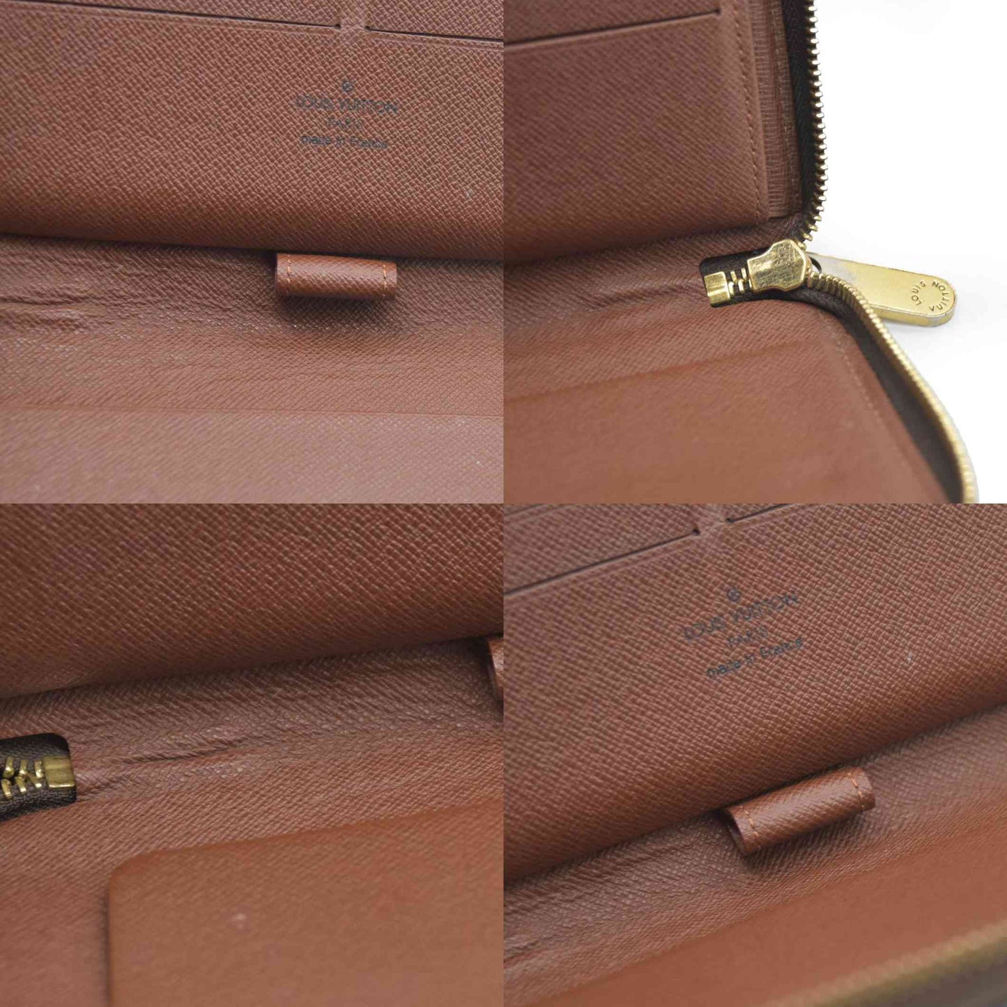 $1060 Louis Vuitton Monogram Zippy Organizer Wallet