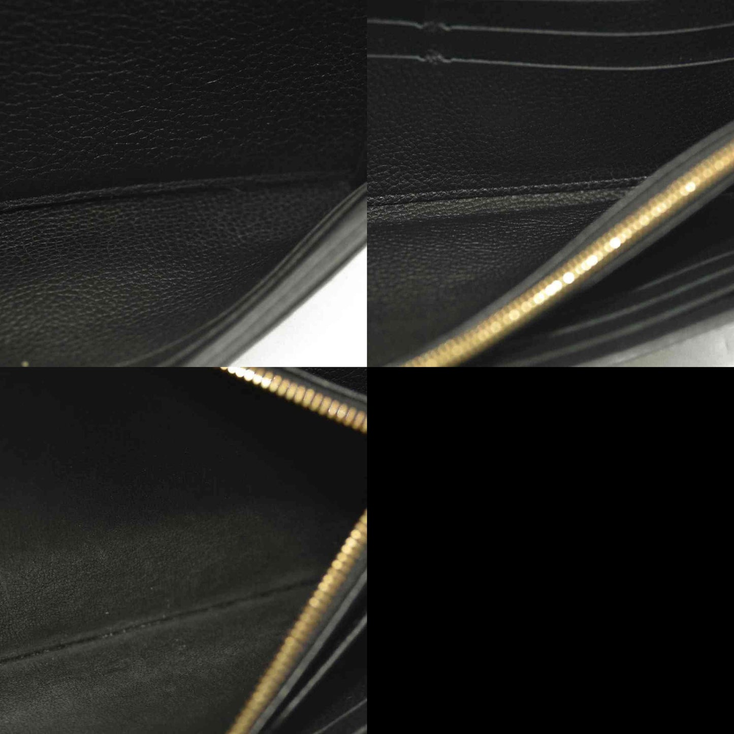 Louis Vuitton  Empreinte Sarah Wallet NM Black CA0020