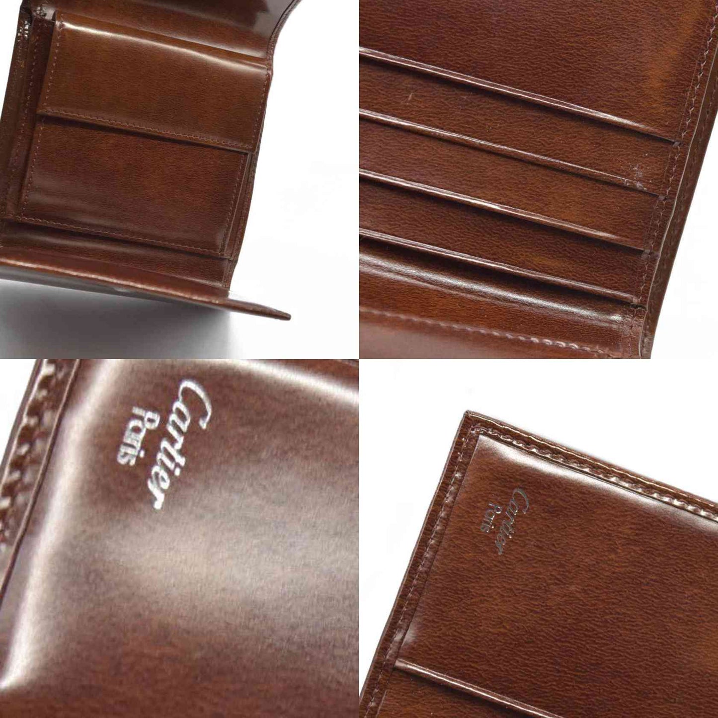 Cartier Leather Compact Wallet