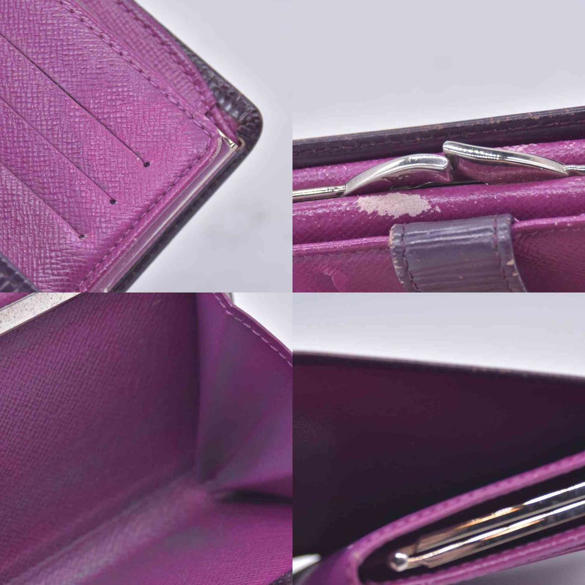 $830 2009 Louis Vuitton Epi Leather French Purse Wallet RI1069 CONSIGNMENT 10021241