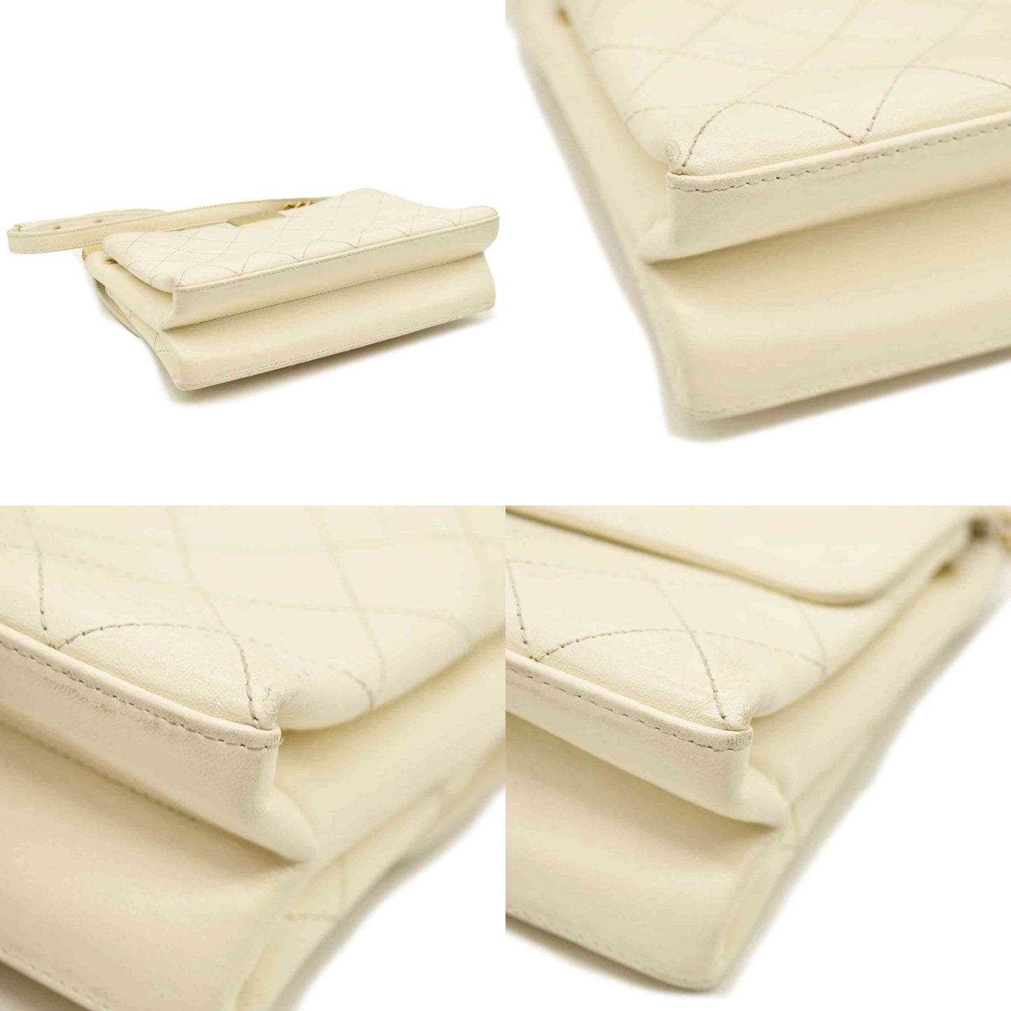 Chanel  Lambskin Quilted Coco Luxe Top Handle Flap  25*