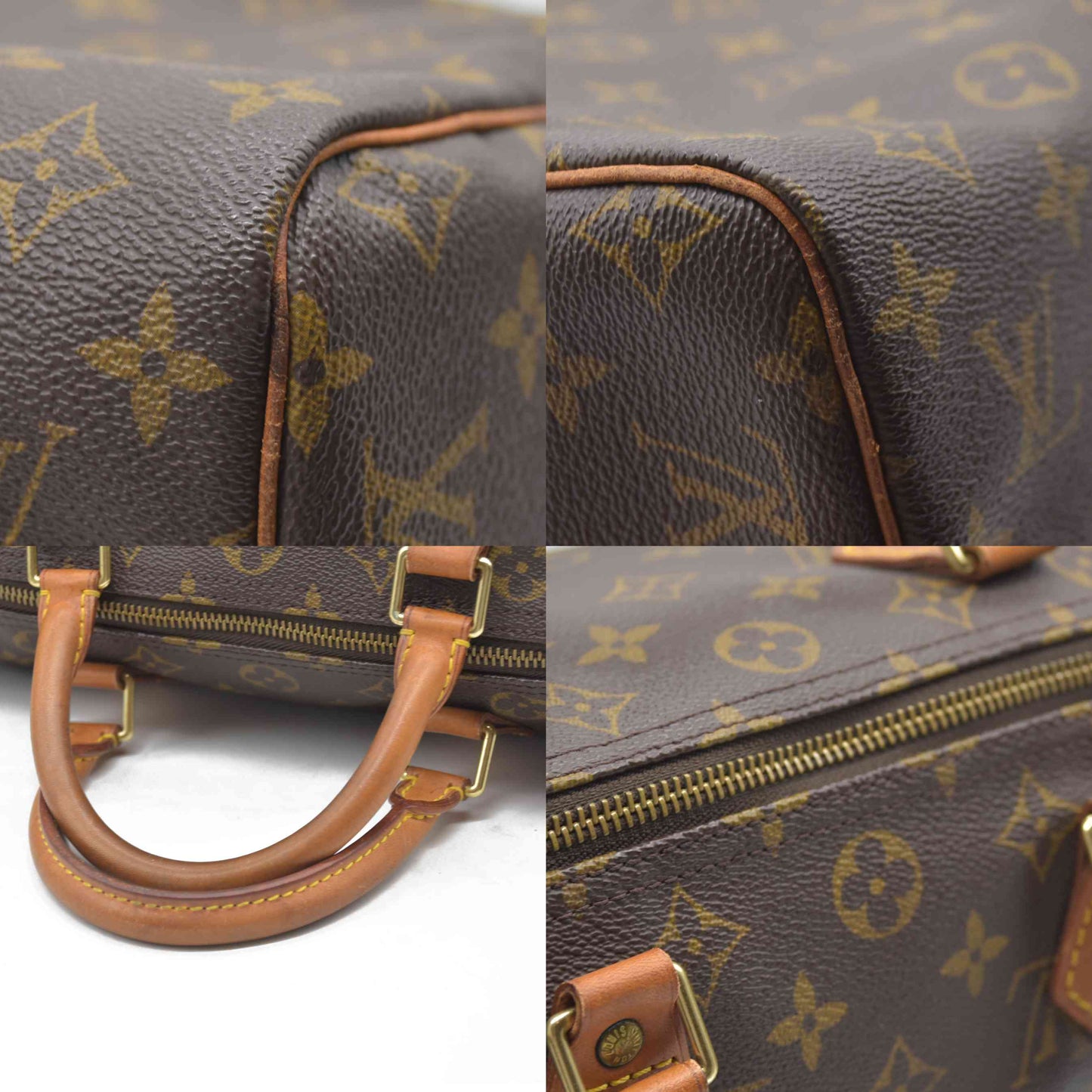 $1550 Louis Vuitton Monogram Speedy 30 SP0959 1999