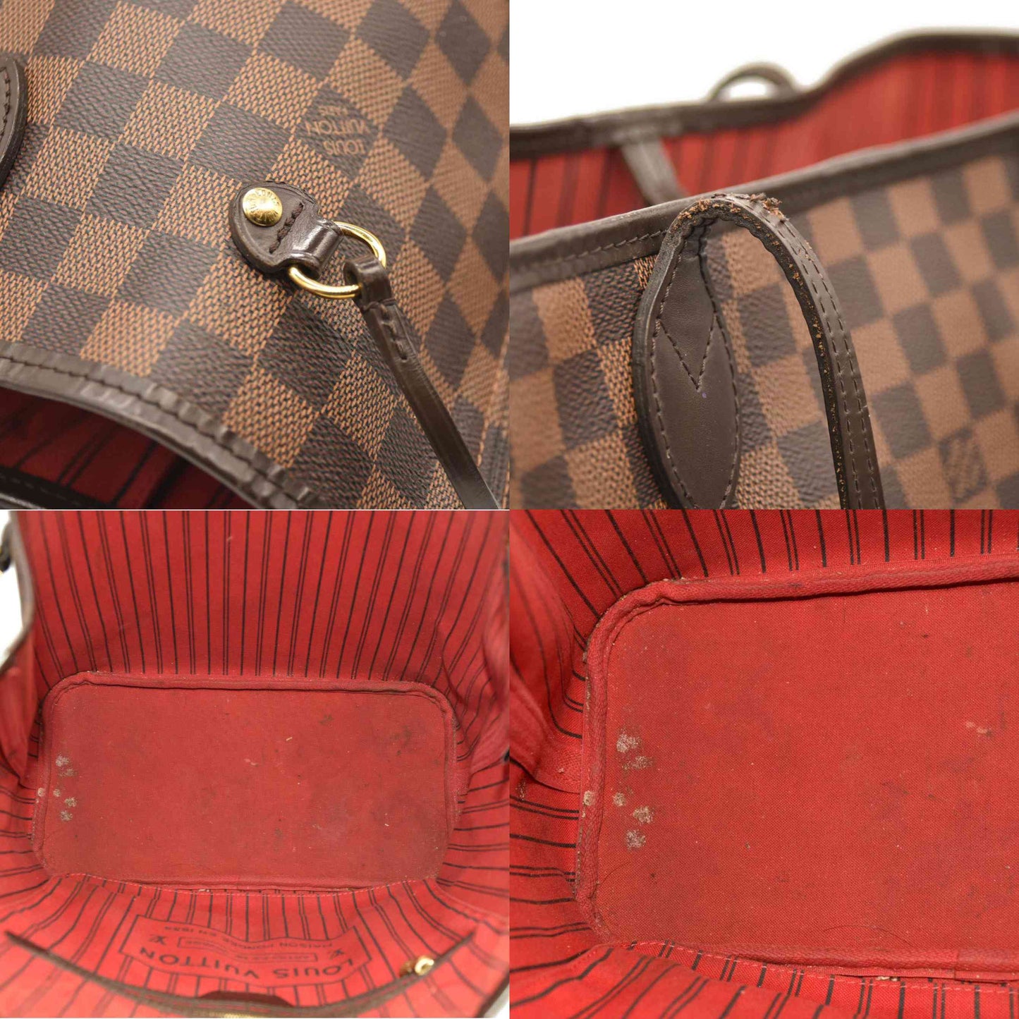 LOUIS VUITTON Damier Ebene Neo Neverfull MM