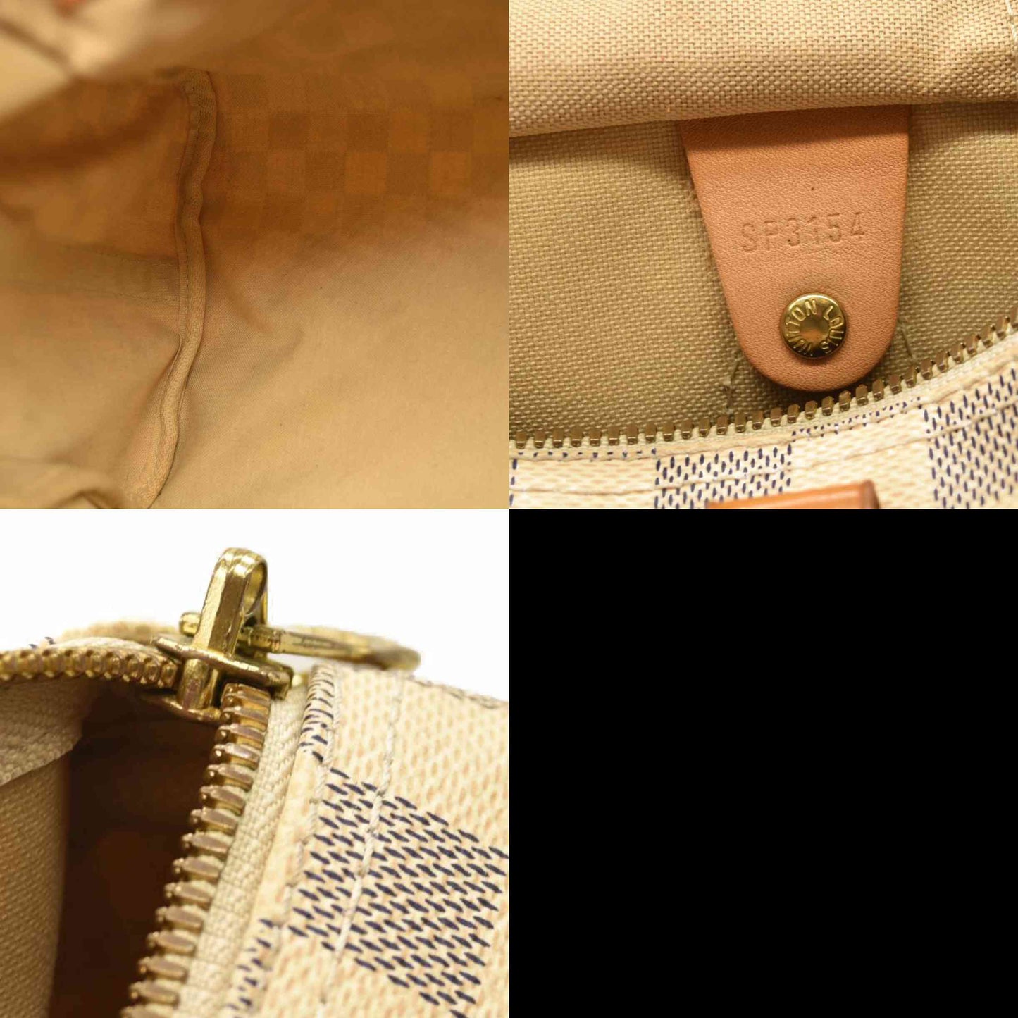 LOUIS VUITTON Damier Azur Speedy Bandouliere 30 SP3154