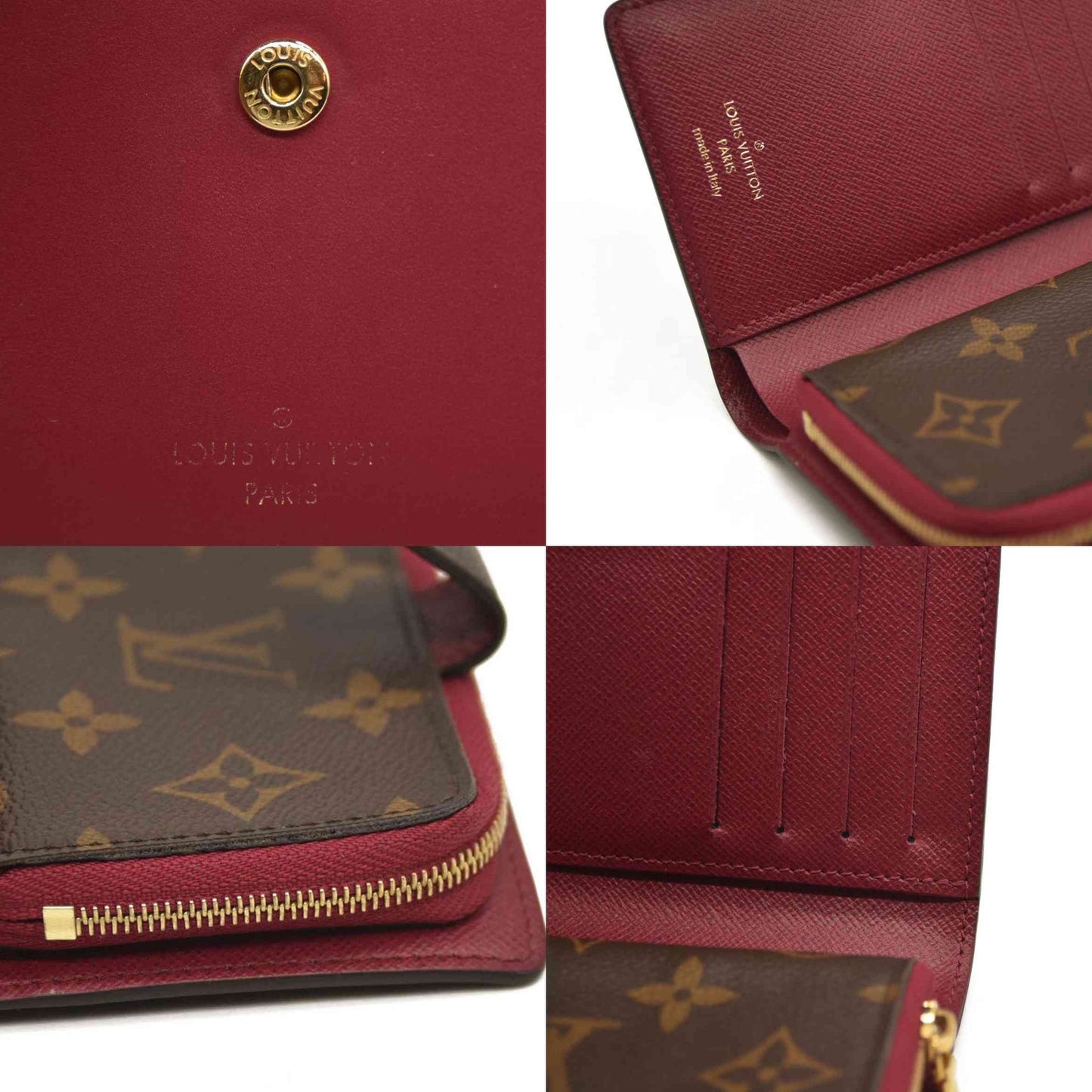 Louis Vuitton Monogram Juliette Wallet Fuchsia