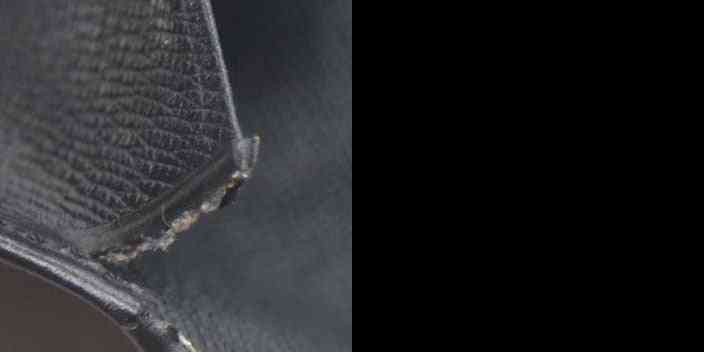 Louis Vuitton Epi De Poche Leather Pass Card Case Black SR0030