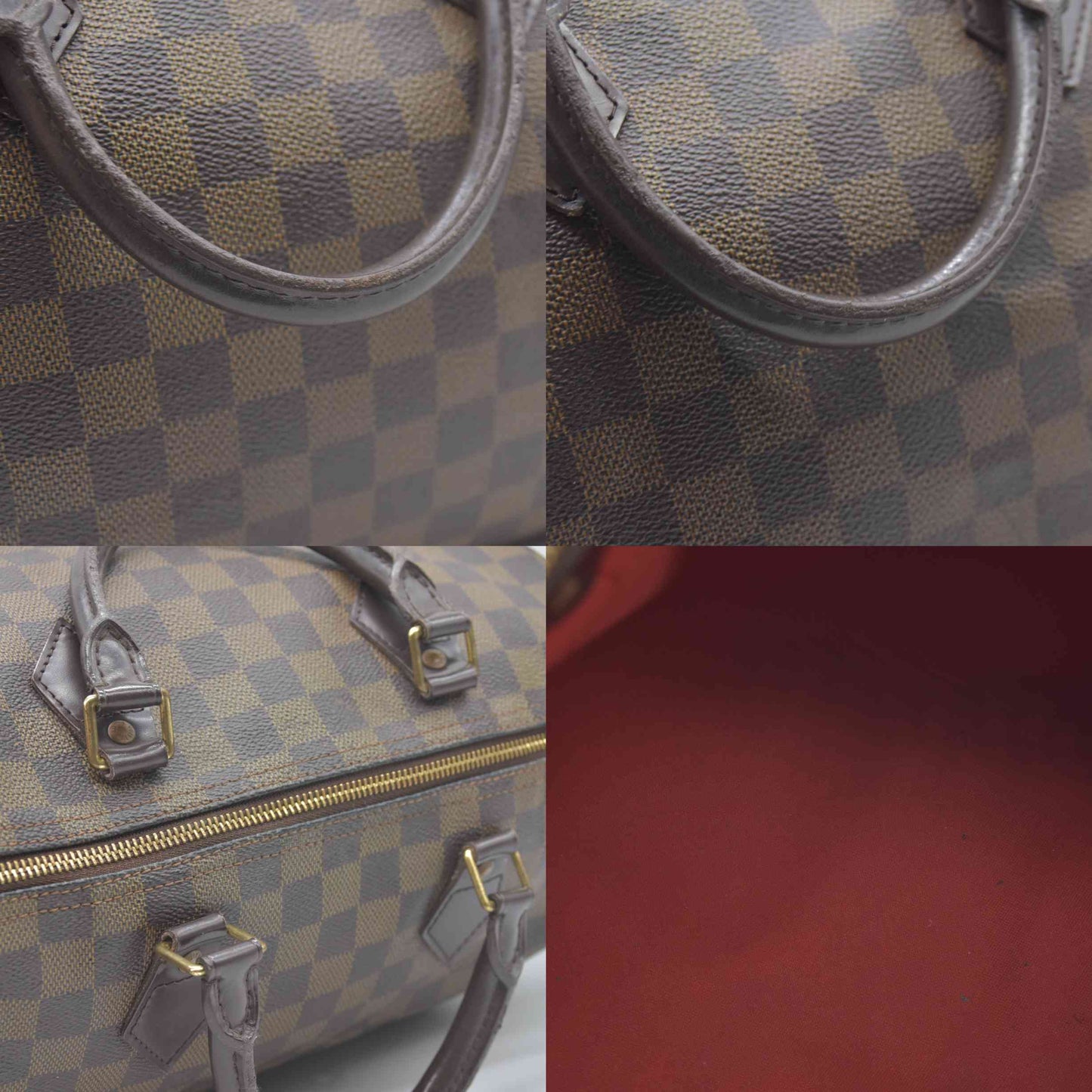 LOUIS VUITTON Damier Ebene Speedy 30 SD3059