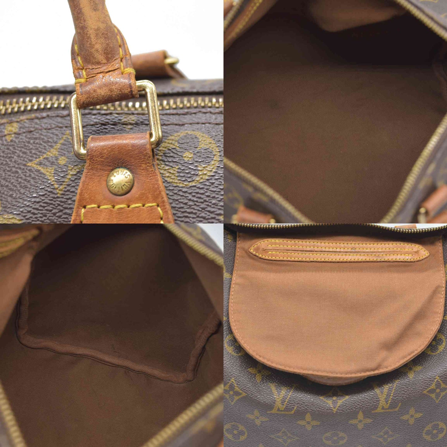 $1660 Louis Vuitton Monogram Speedy 30 2000 SP0010