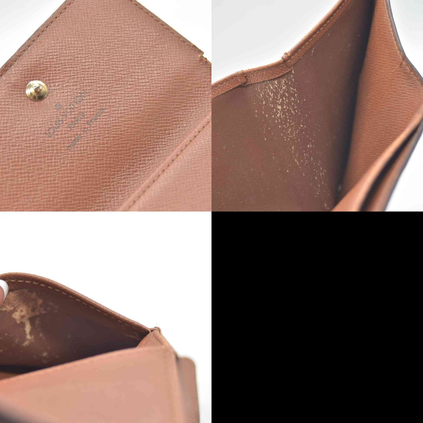 $630 Louis Vuitton Monogram Elise Wallet SP0968 CONSIGNMENT