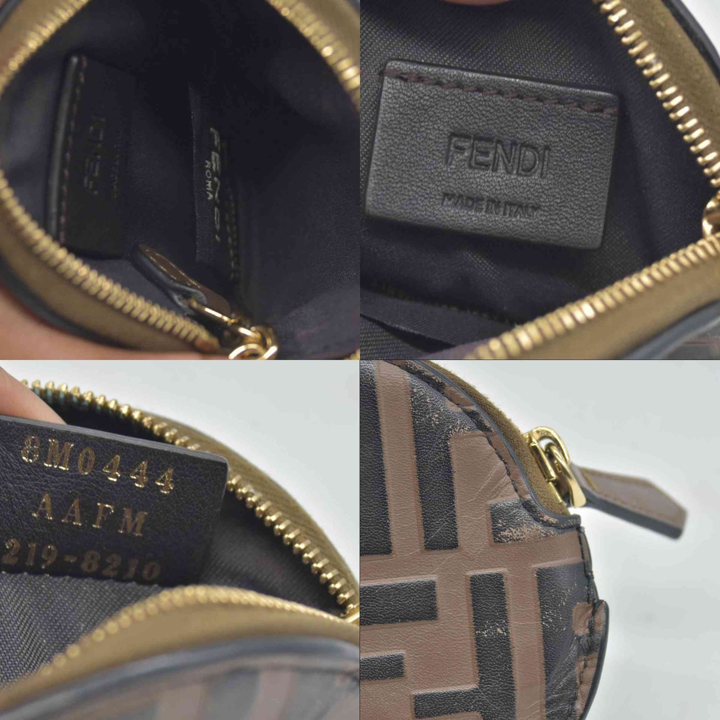 F Is Fendi Round Coin Purse