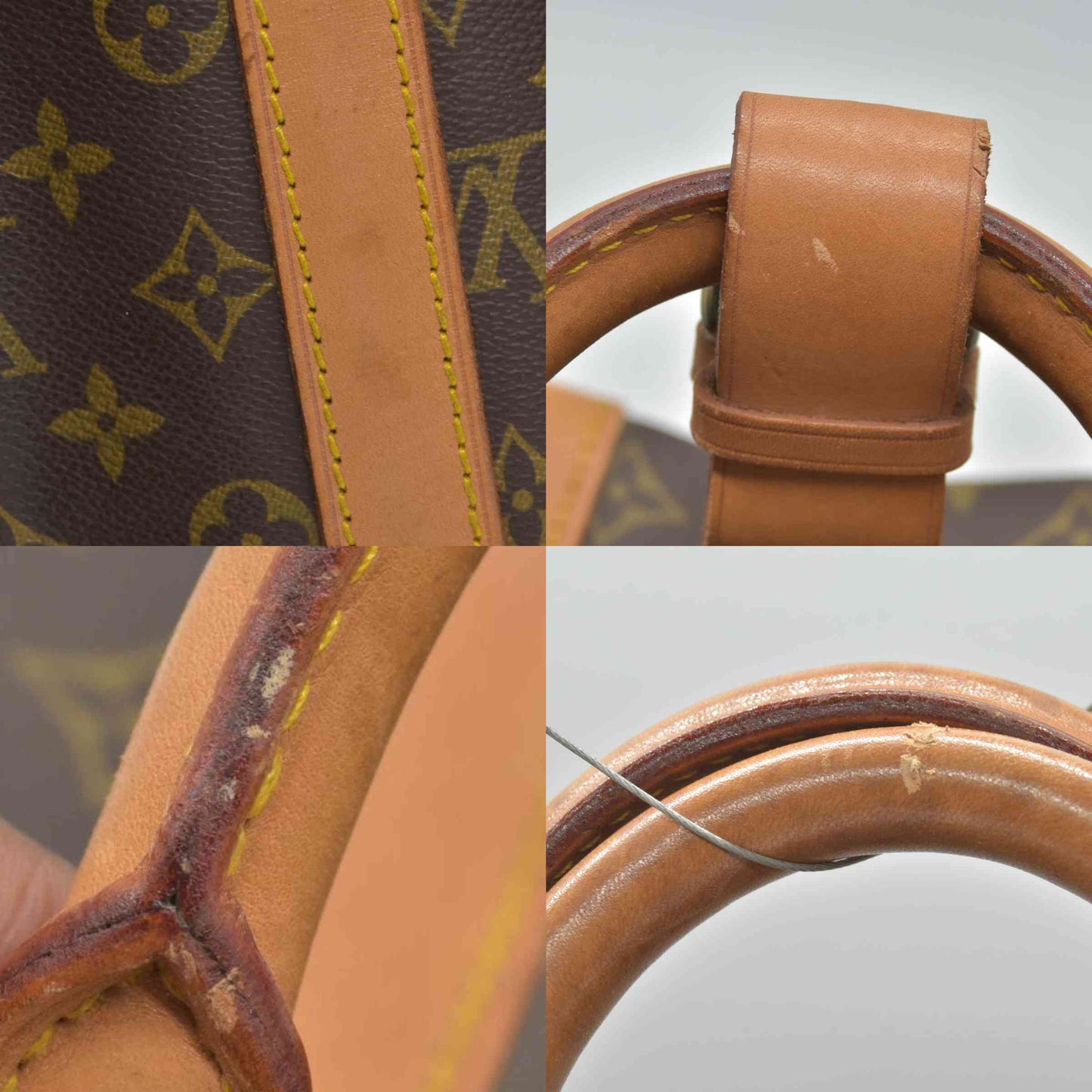 $1420 1985 Louis Vuitton Monogram Duffle Boston Bag  Keepall 45 SA852