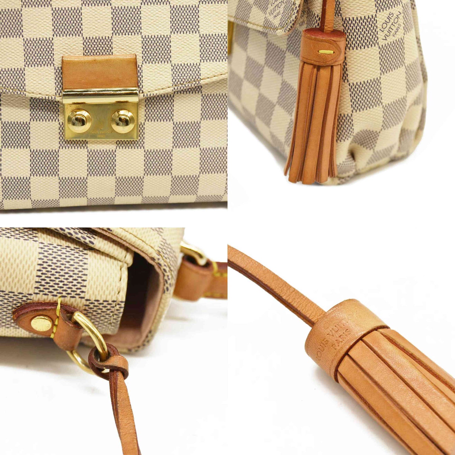 Louis Vuitton  Damier Azur Croisette TR2186