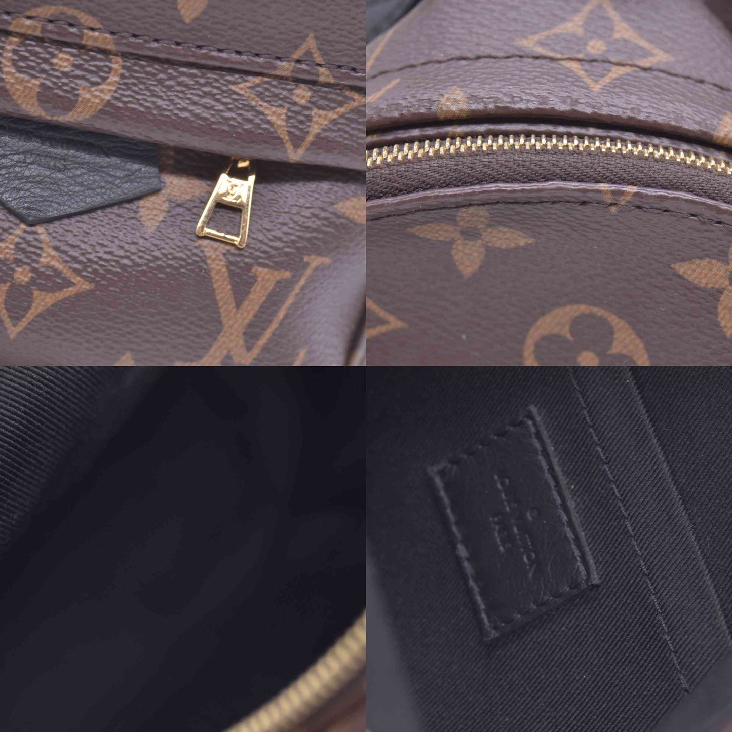$2770 RFID Louis Vuitton Monogram Palm Springs Mini
