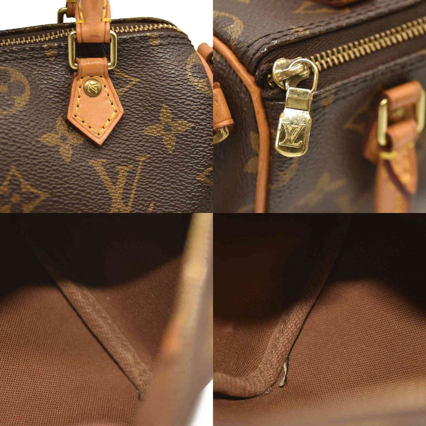 LOUIS VUITTON  Monogram Nano Speedy TR4155