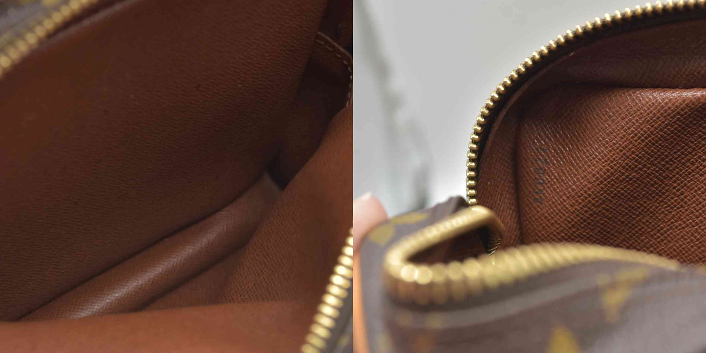 $995 2001 Louis Vuitton Amazone Monogram Crossbody Bag AR0021 CONSIGNMENT