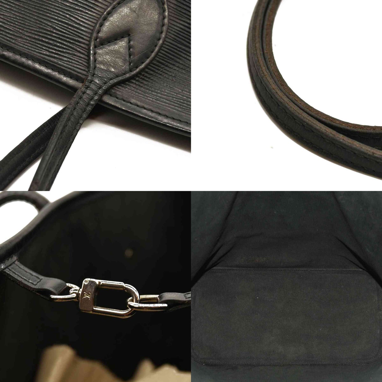 Louis Vuitton  Epi Neverfull MM Black NM