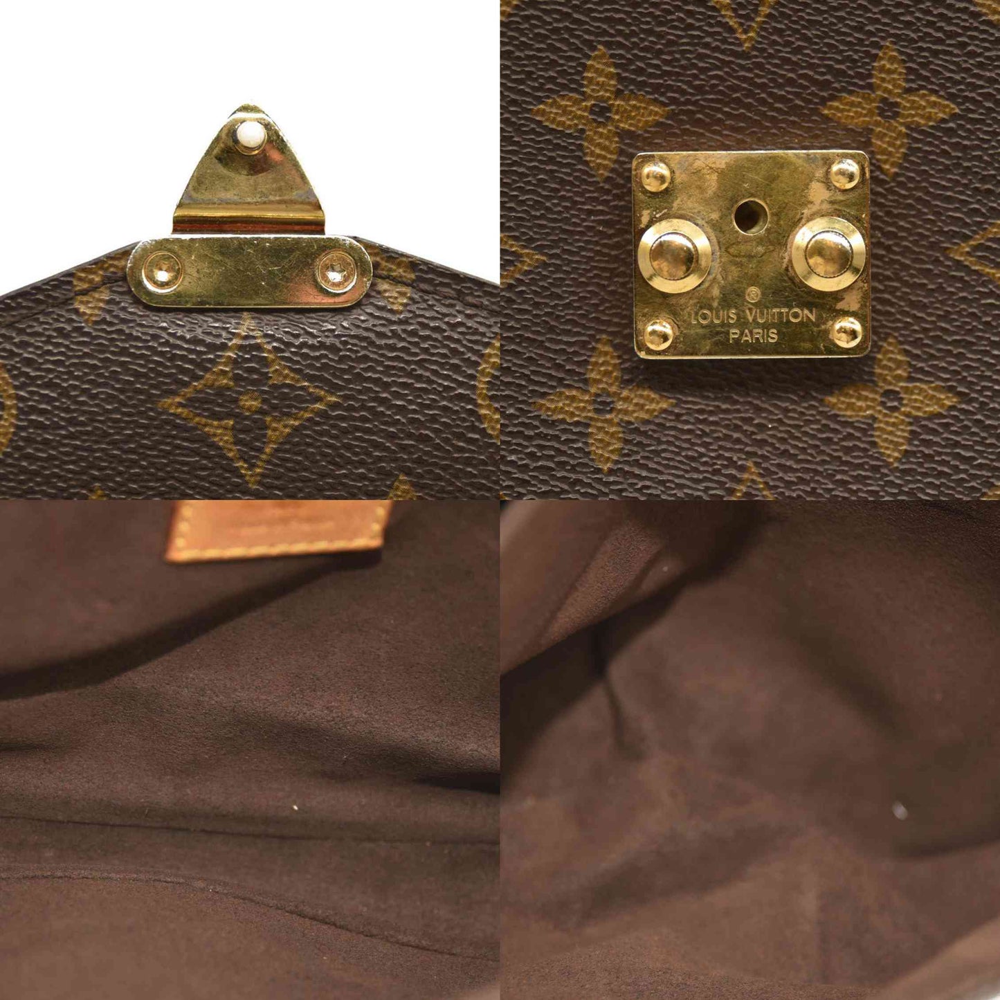 LOUIS VUITTON  Monogram Pochette Metis DU2136