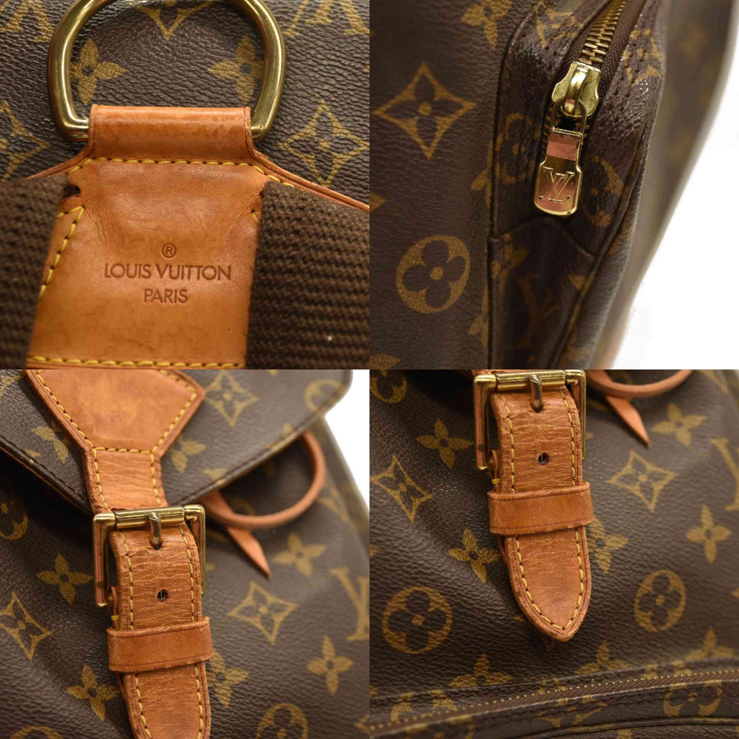 Louis Vuitton Monogram Montsouris GM Backpack MI0976