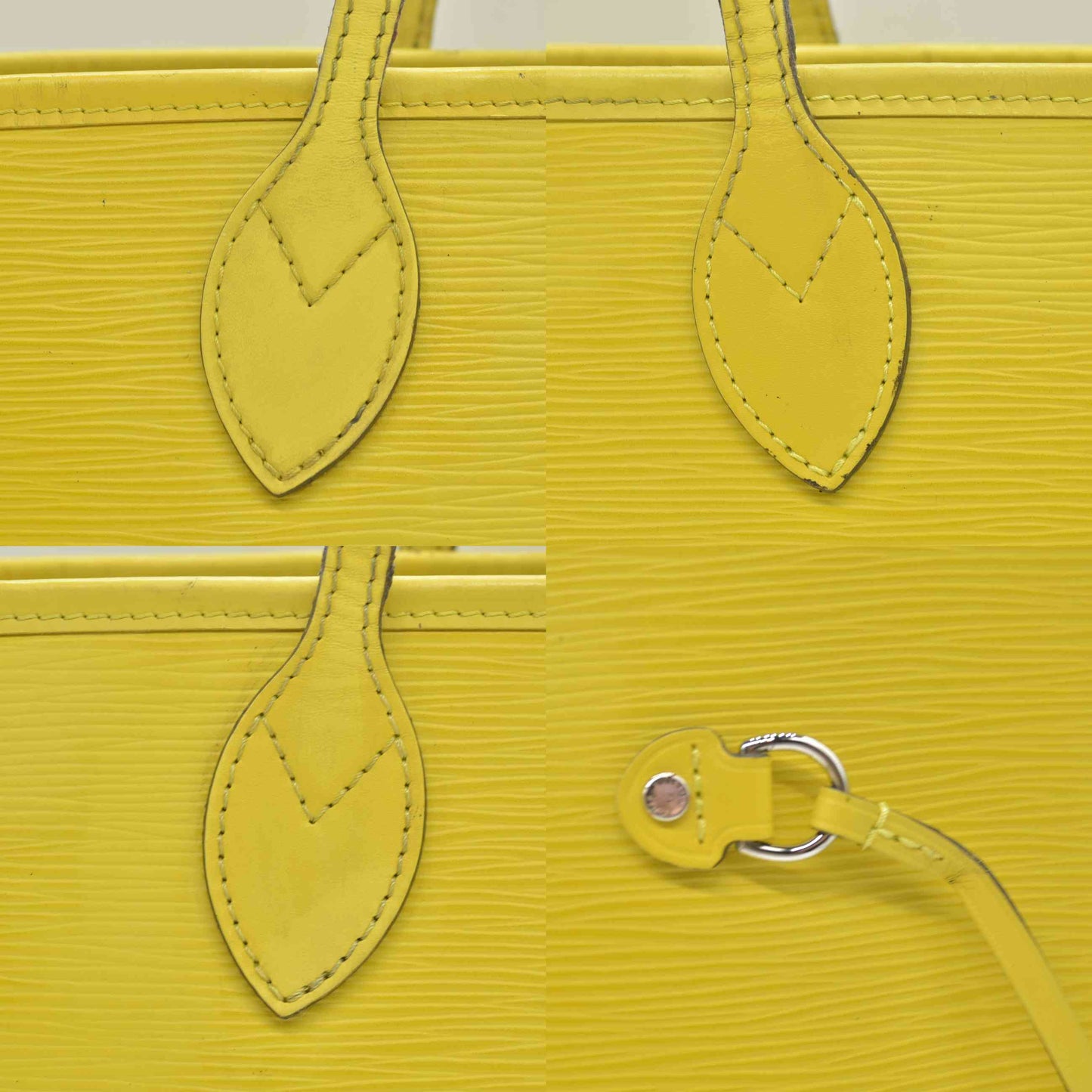 $2640 2014 Louis Vuitton Pistache Epi Leather Neverfull MM Bag CA2194 CONSIGNMENT