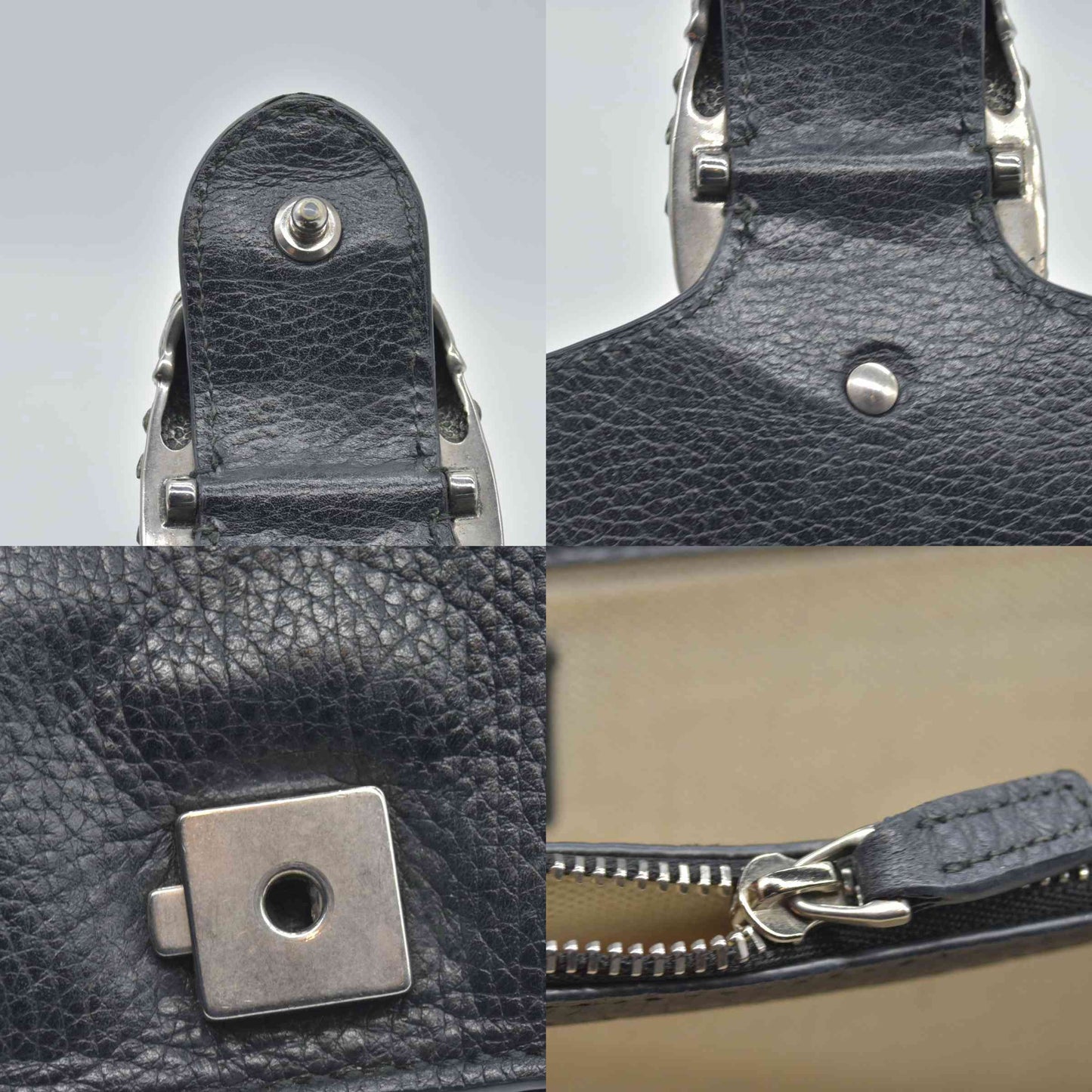 $3350 Gucci Pebbled Calfskin Small Dionysus Shoulder Bag Black