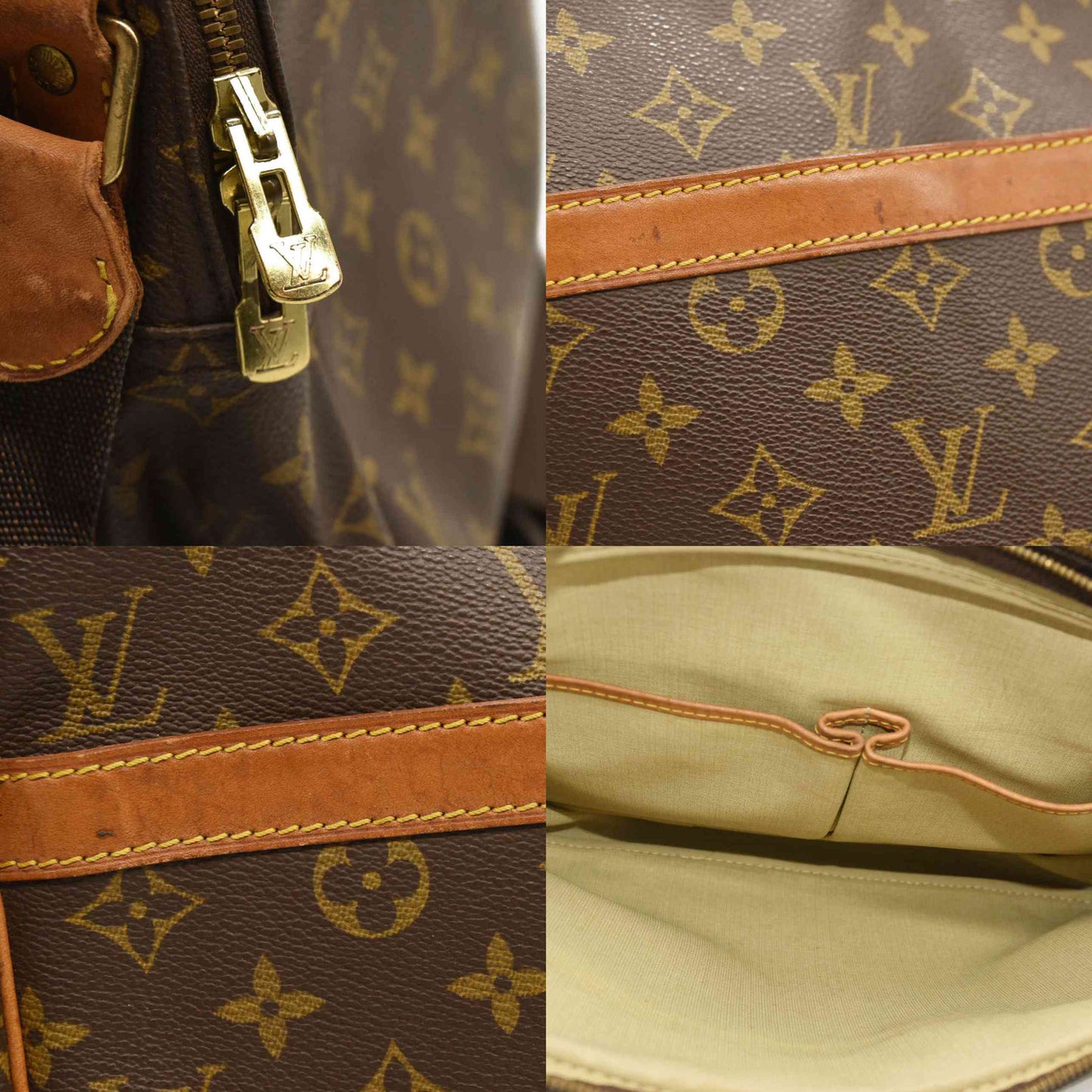 LOUIS VUITTON Monogram Reporter GM  SP0945