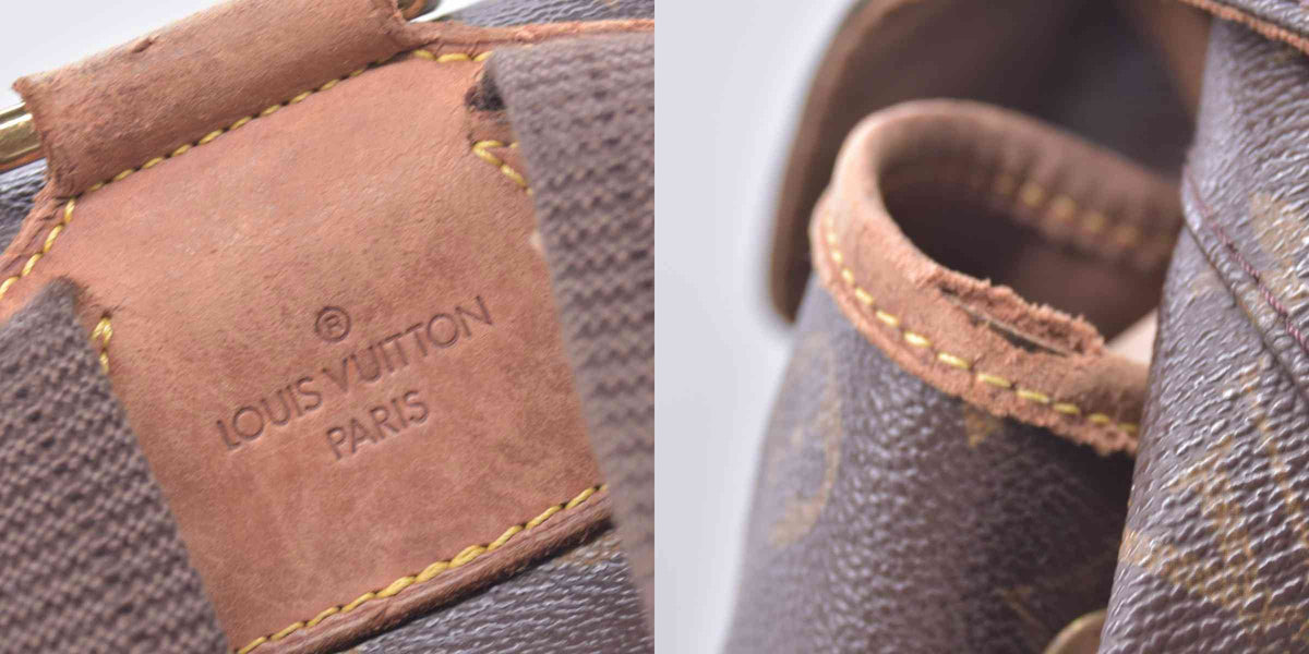 $1650 1999 LOUIS VUITTON Monogram Montsouris GM Backpack Brown SP0979 CONSIGNMENT 10021410