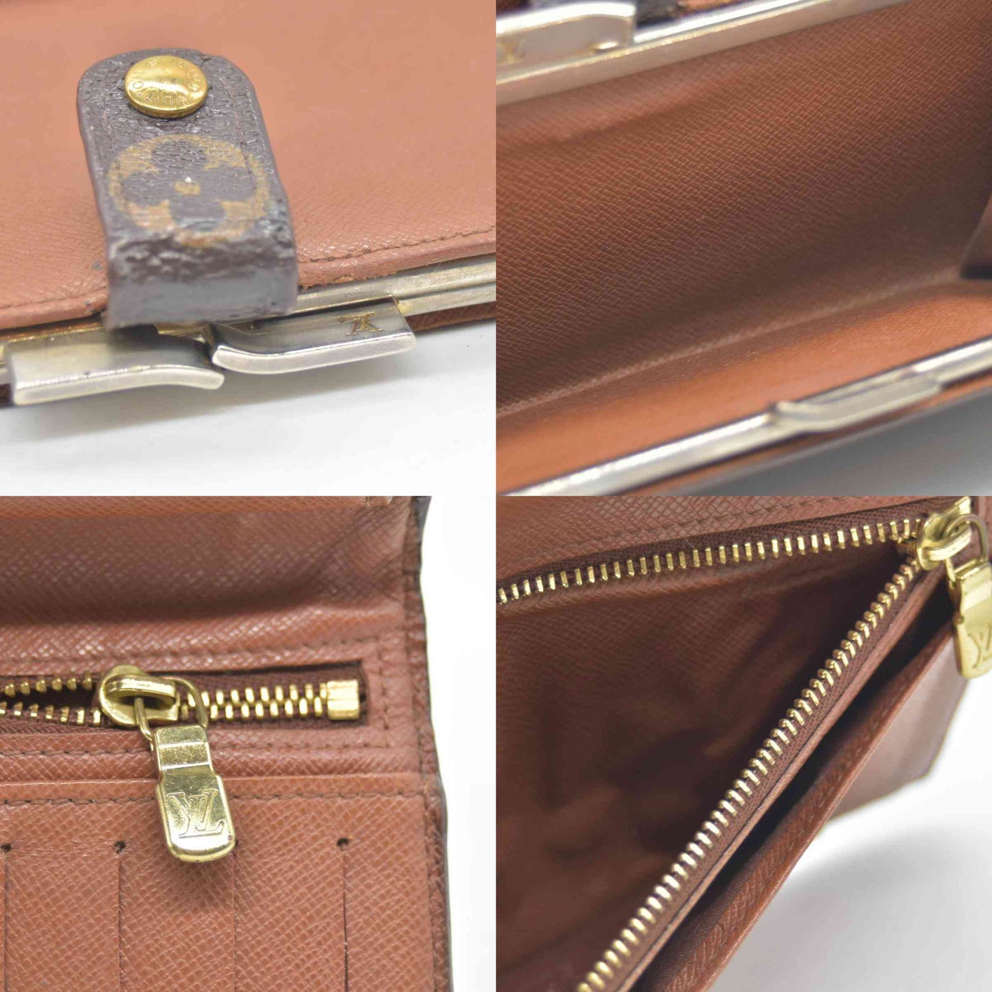 Louis Vuitton  Vintage Monogram Viennois Wallet SD0999 CONSIGNMENT