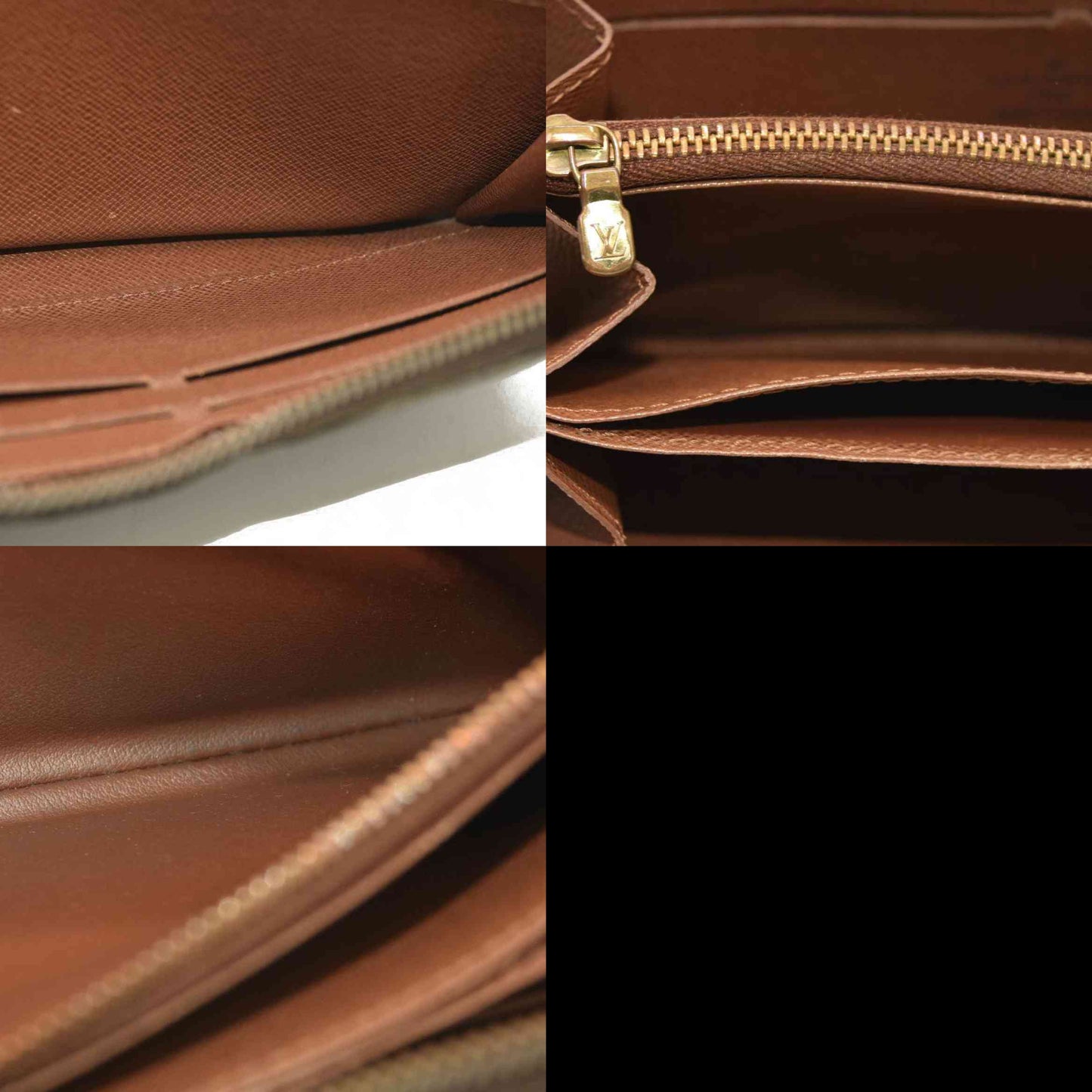 Louis Vuitton  Monogram Zippy Wallet CA1068