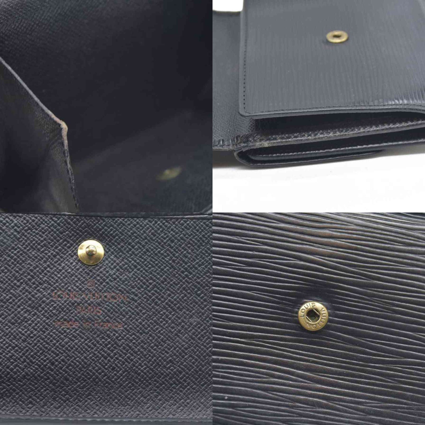 $540 Louis Vuitton Wallet Epi Leather Porte Monnaie Bijoux