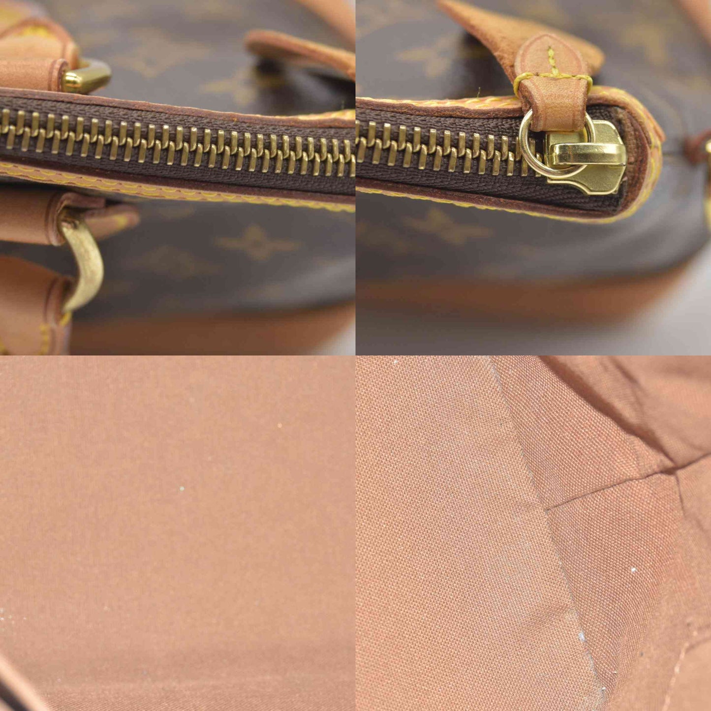 $1060 2006 Louis Vuitton Monogram Lockit PM FL0076