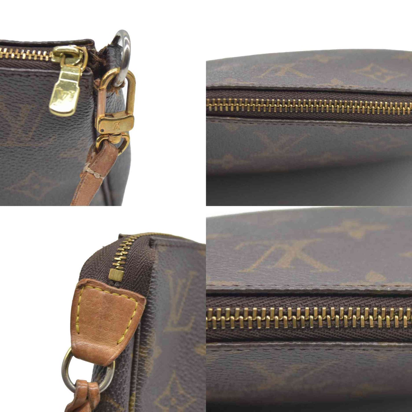 AUCTION $1290 Louis Vuitton Monogram Pochette Accessories CA0030