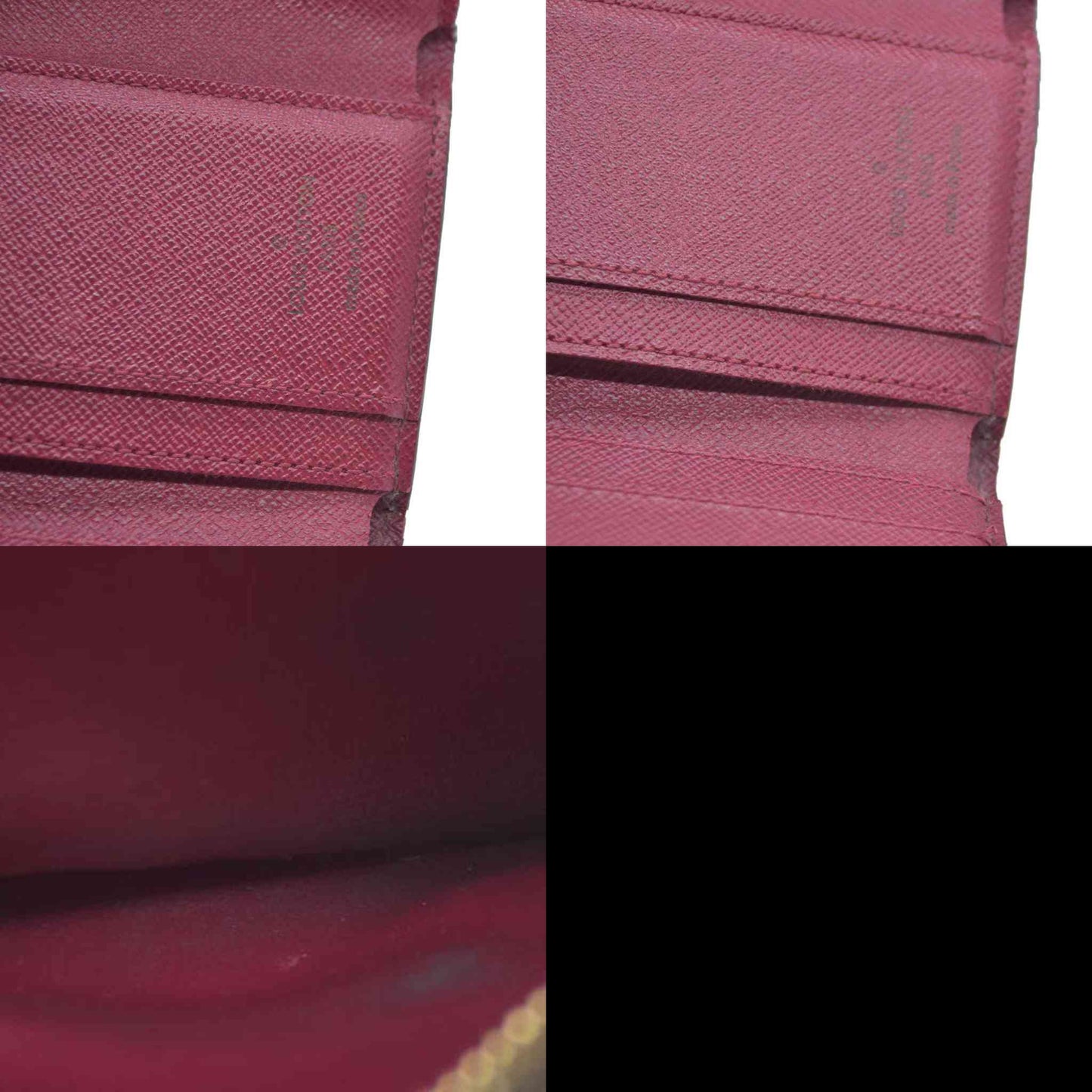 Louis Vuitton Monogram Portefeuille Zoe Mini Trifold Wallet Brown MI2290