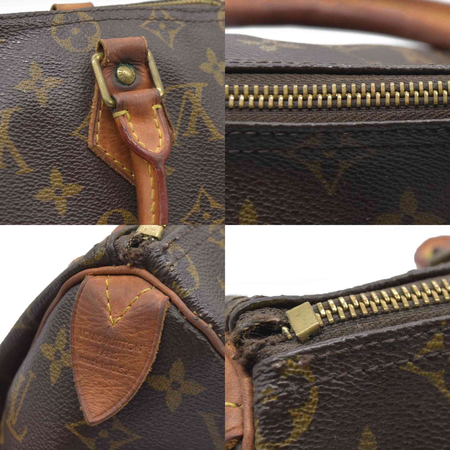 $1490 Louis Vuitton  Monogram Speedy 25