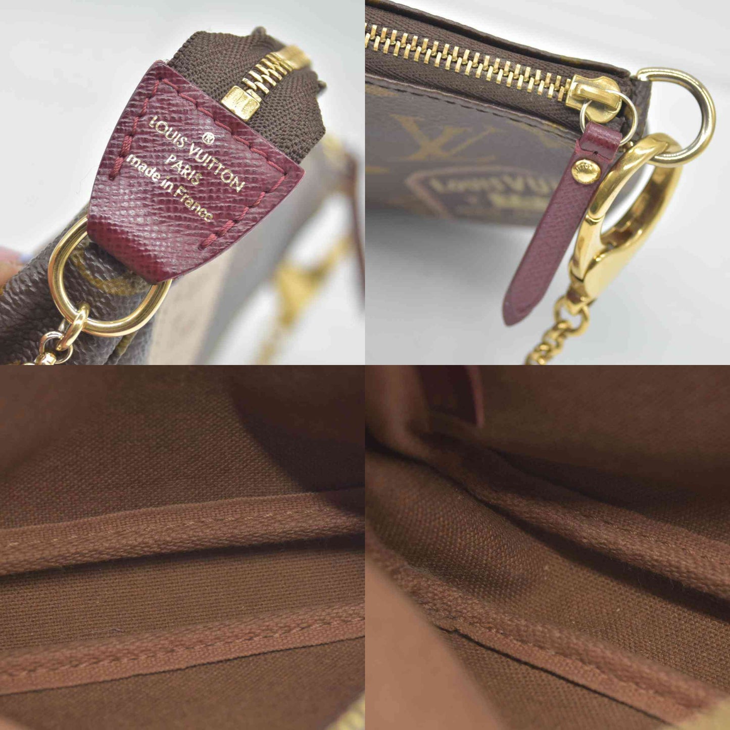 $845 Louis Vuitton Monogram Trunks and Bags Mini Pochette CONSIGNMENT